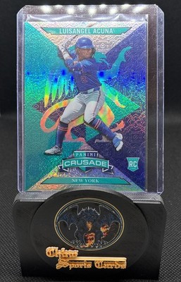 2025 Panini - Crusade Luisangel Acuna, Luisangel Acuna #42 Teal /199 (RC)