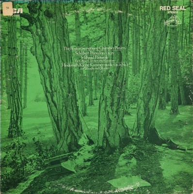 Boston Symphony Chamber Players, Franz Schubert / Darius Milhaud / Paul Hindemit