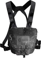GAIARENA Waterproof Binocular Harness Chest Pack, Bino Harness Case with Rangefi