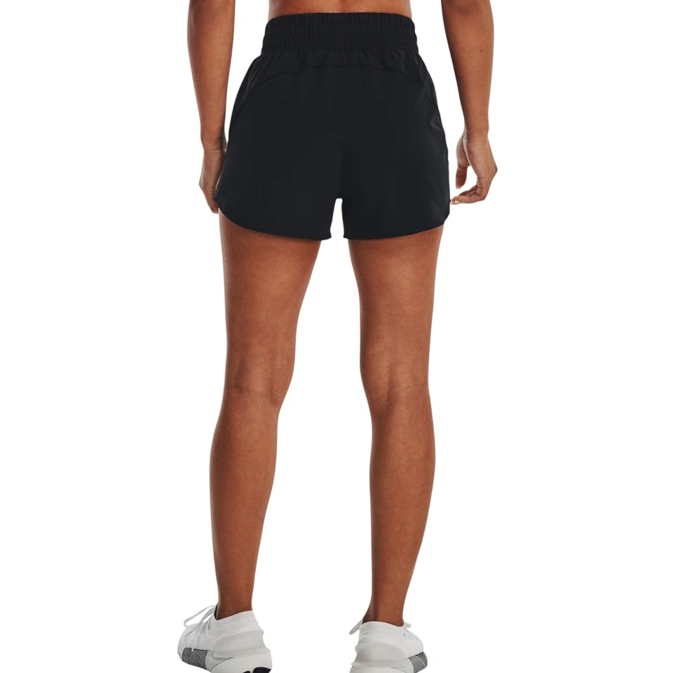 Womens Under Armour Vanish Black 3 Inch Athletic Shorts - image 2 of 4