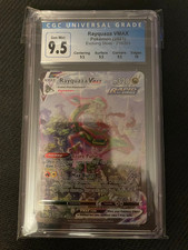 CGC 10 Rayquaza VMAX Alt Art 218/203 Evolving Skies Secret Rare Pokemon Card