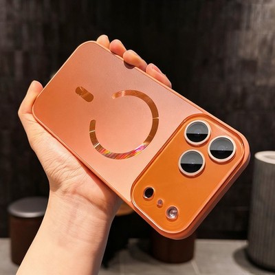 Laser Camera Protect Mag Safe Shockproof Case for iPhone 17 16 15 14 13 Pro Max
