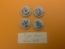 Lot de 4 capsules  de champagne José MARC