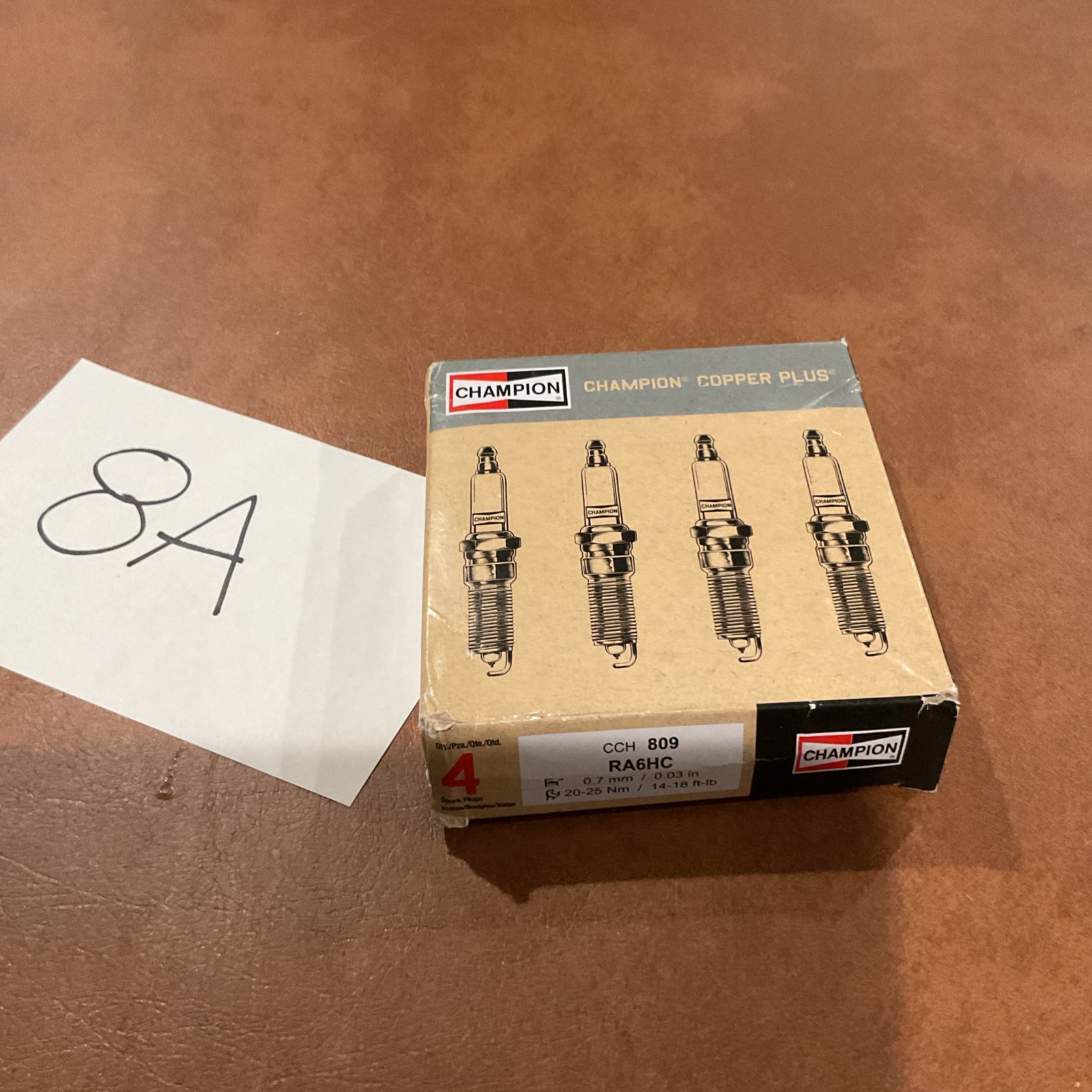 CHAMPION RA6HC SPARK PLUGS 4/PKG