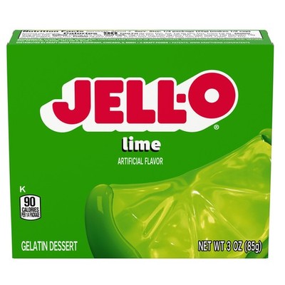 Jell-O Lime Gelatin Dessert Wackelpudding 85g | USA Amerika Import
