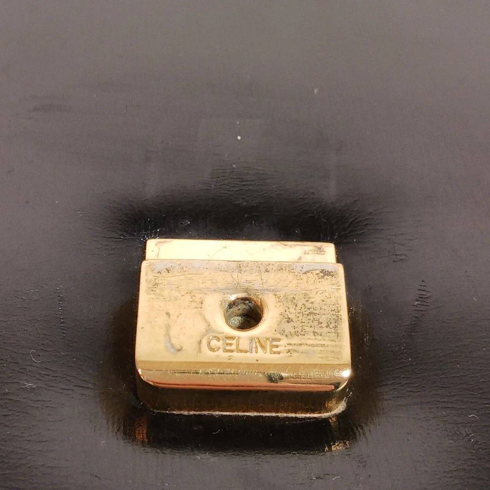 Bolso de Hombro CELINE Triunfo Formal Negro USADO Italia Foto 4 de 4
