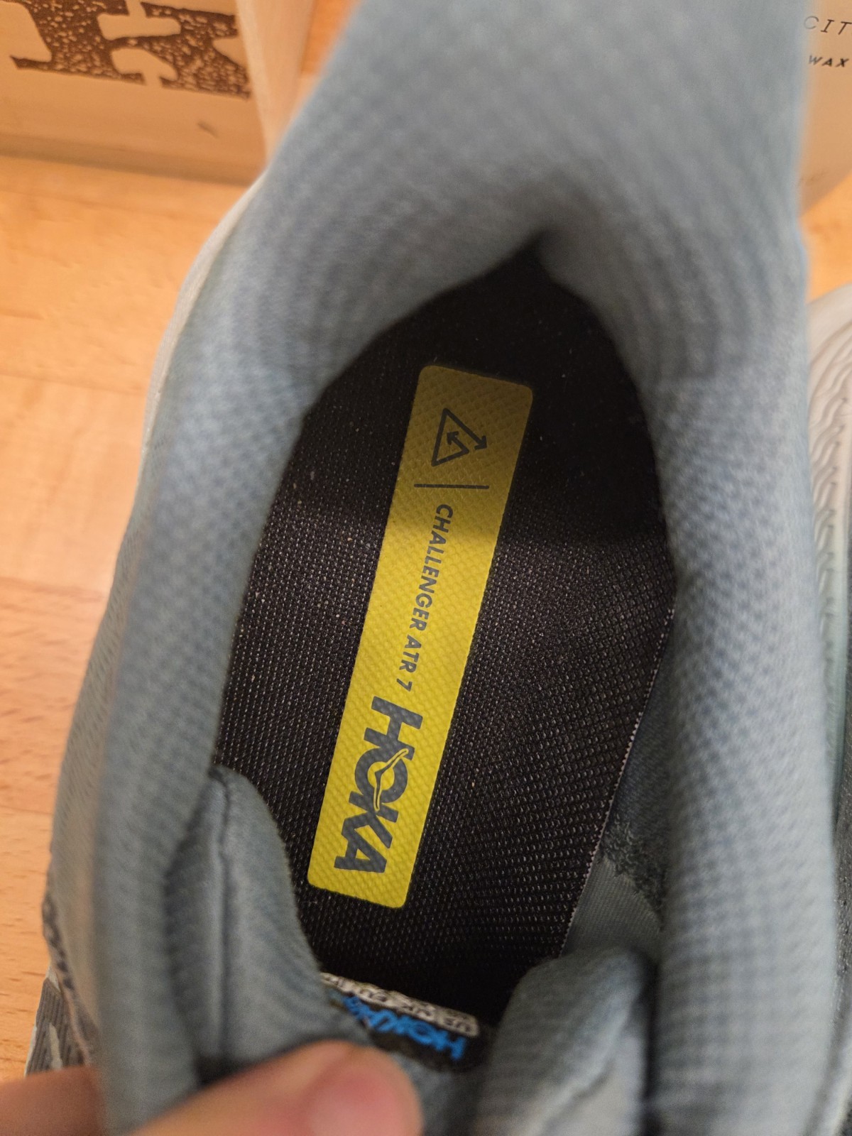 HOKA Challenger ATR 7 'Stone Blue Evening Primrose' Running Shoes Women's Sz 6 thumbnail 6