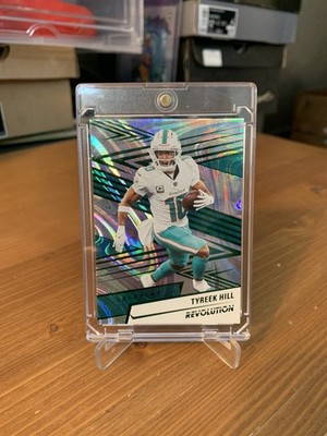 2025 Panini Revolution - Tyreek Hill #101 Green Swirl /199 Phins
