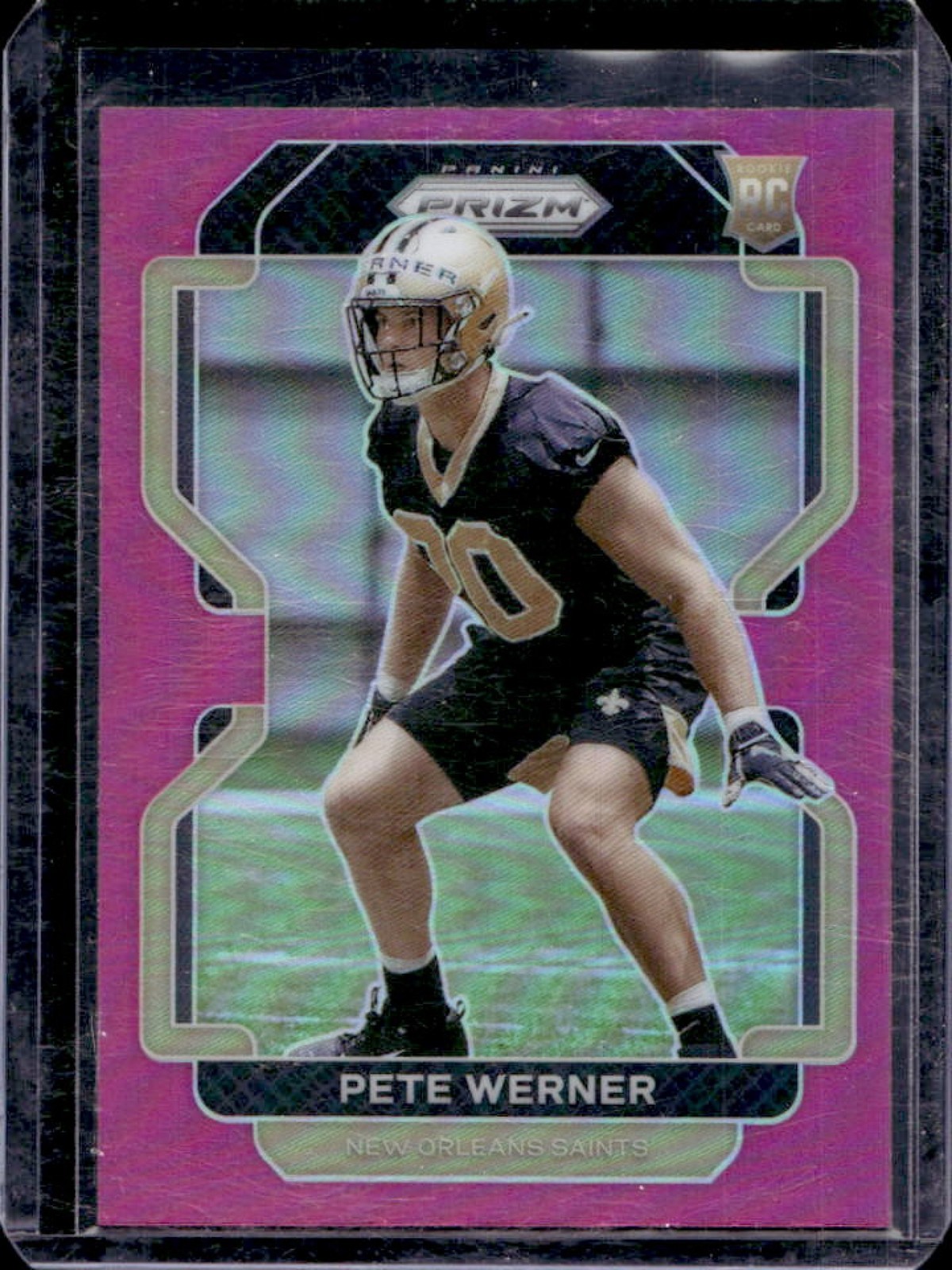Pete Werner Panini Prizm #391 Pink Prizm