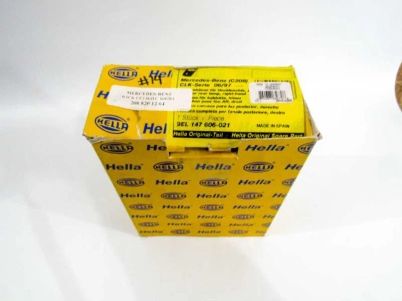 Lente de luz trasera interior derecha Hella se adapta a 97-03 Mercedes W208 CLK 320 430 55 Amg N Foto 3 de 4