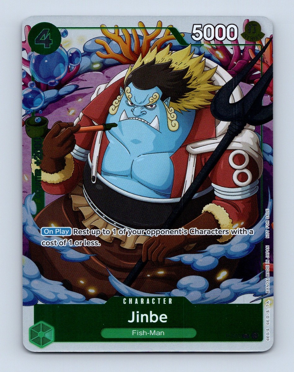 Jinbe P-063 Event Pack vol .4 Promo Prize One Piece Card ENGLISH