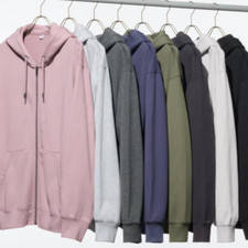 UNIQLO Sweat Full-Zip Hoodie UNISEX High Quality Premium Fabric 2026 NEW