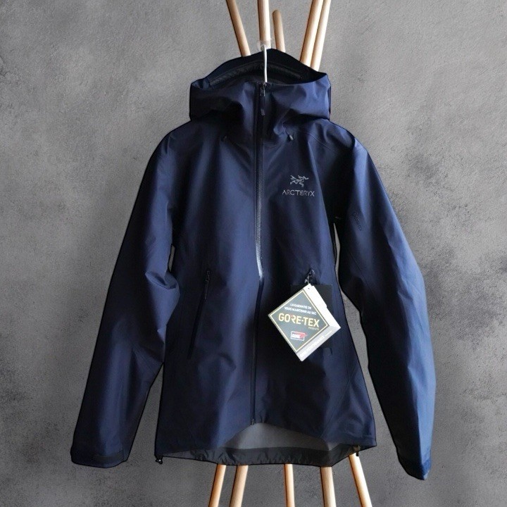 【Nuovo】ARC'TERYX Beta LT Giacca Uomo Nero Zaffiro Taglia S 2023 Navy