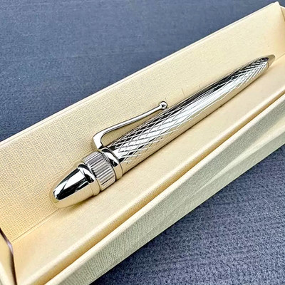   Rolex VIP Gift Silver Ballpoint Pen Luxury Executive Writing Box