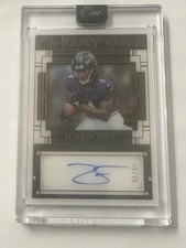 2023 Panini One - Day One Autographs Zay Flowers #102 Bronze /49 (AU, RC)