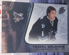 2003 Pacific Teemu Selanne Quest For The Cup 🚨🚨🚨 San Jose Sharks 
