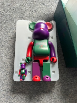 BE@RBRICK Guess Sport Logo 100% & 400% Bearbrick Toy Action Figure