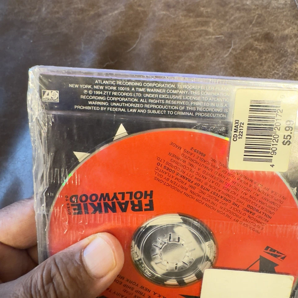 FRANKIE GOES TO HOLLYWOOD - RELAX * Rare Maxi CD Single SEALED New Wave 80s Gay Foto 4 de 4