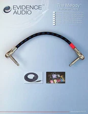 Evidence Audio Melody patch cable Switchcraft 228