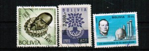 Stamps from Bolivia