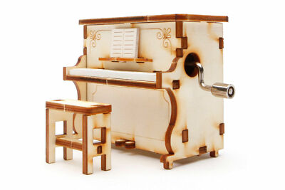 YoungModeler Orgel Piano Desktop Wooden Model Kit