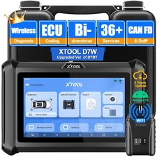 XTOOL D7W Automotive Full System Diagnostic WIFI Scanner Bidirectional Scan Tool