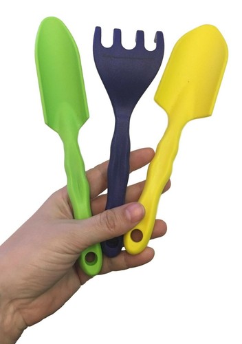 3-teiliges Tube-O-Tools Set Gartenarbeit Set Outdoor Kinder Blumen Alter 3+ Garten Arbeit - Bild 1 von 4