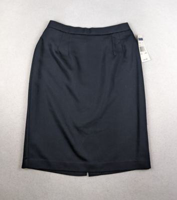 MICHELE WOMEN'S BLACK PENCIL SKIRT SIZE 14P NEW BUSINESS