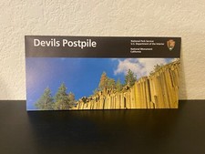 National Park Unigrid Map Devils Postpile National Monument California 2017