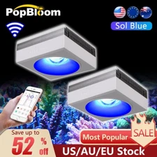 2PCS RL90 WiFi Reef Aquarium LED Light for 36"-48" SPS LPS Saltwater Coral Tank