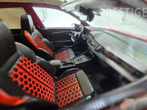 IXO 2022 Audi RS3 8Y Sedan Limousine Gloss Red IXOSPMW-18003 1:18 - New - Picture 4 of 13