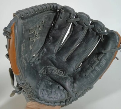 Gant De Softball Wilson 13 Pouces Cuir Noir - Occasion Bon état
