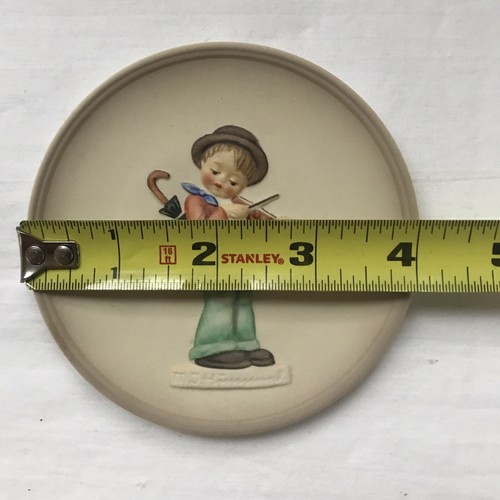 1984 Hummel Goebel Little Music Makers Coleccionista Plato en Miniatura Pequeño Violinista - Imagen 5 de 9