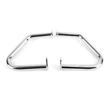 Paramotore Paracolpi Tubolare Cromo Per Bonneville T100 T120 Street 2016-2024 Y1