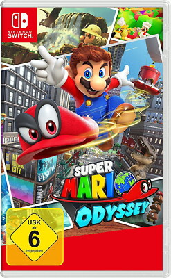 Nintendo Switch Spiel Super Mario Odyssey  - nur Modul ohne OVP #B