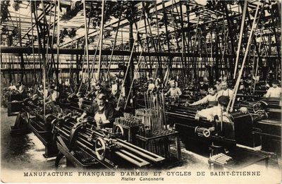Document Ancien - CPA Manuf. D'Armes Et Cycles De St-Étienne - Fours (210924)