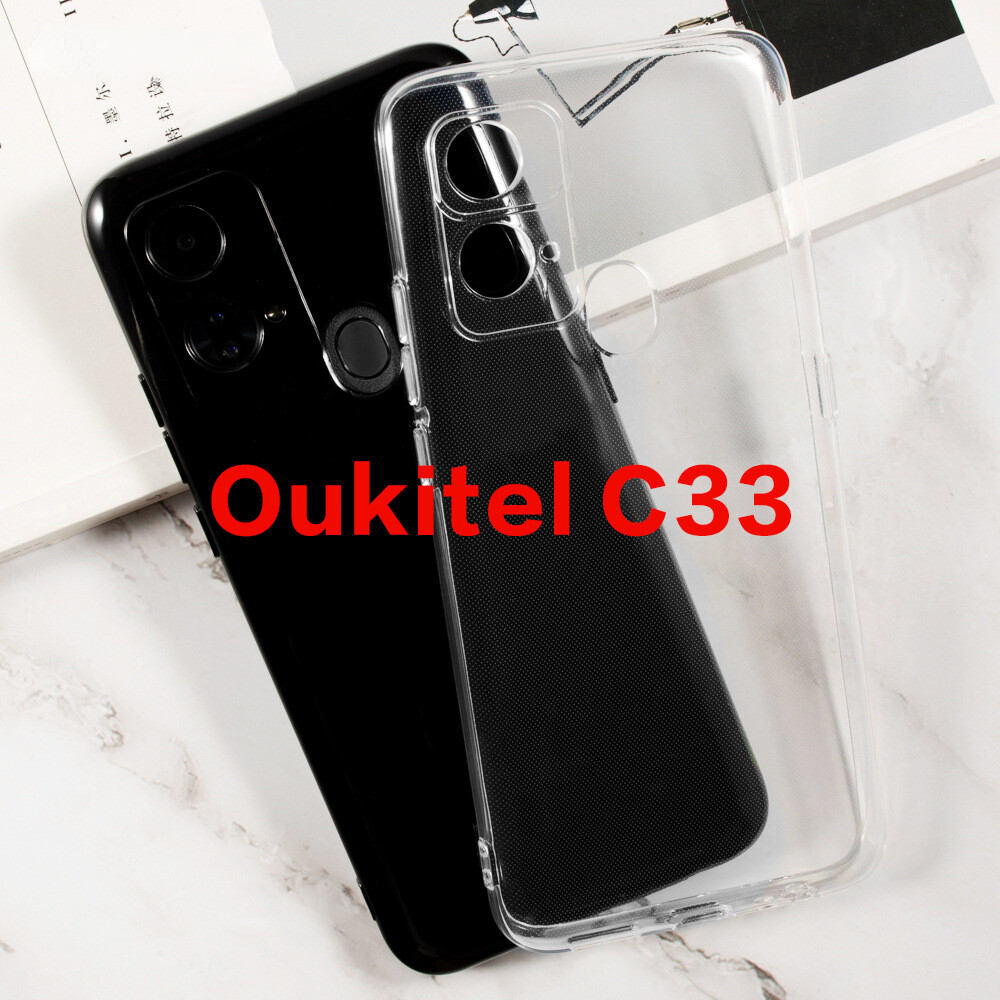 For Oukitel C33 c33 Soft Case Cover Saver Armor Guard Shell House Protector