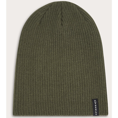 Oakley Back Bone Beanie 2.0 Neu Dark Pinsel Kappe Mütze Neu