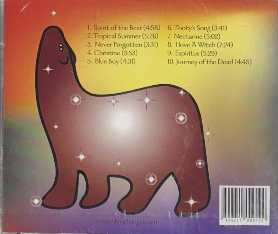 Throat Singer Arjuna Spirit Of The Bear CD Foto 2 de 2