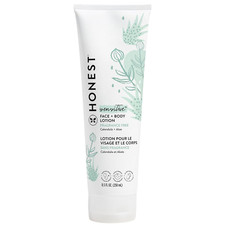 The Honest Company Hydrating Face Body Lotion Fast Absorbing, Naturally Deri
