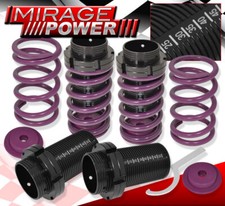 Purple Adjustable Coilover Lowering Spring Coilover Sleeve Kit For 93-97 Corolla Purple Adjustable Coilover Lowering Spring Coilover Sleeve Kit For 93-97 Corolla