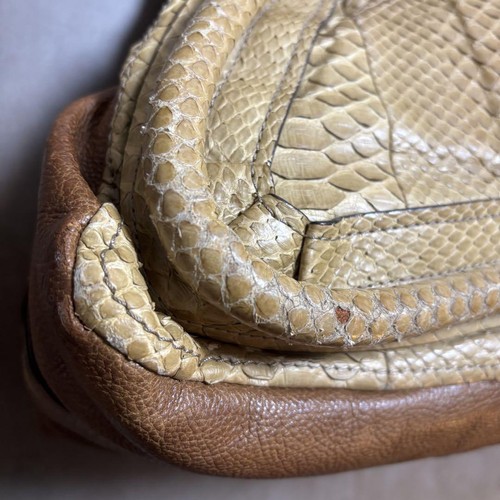 Exotic Skin Leather Handbag by CHLOE in Paraty Style - Picture 8 of 12