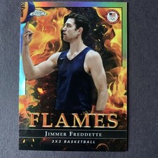 Jimmer Freddette 2024 Topps Chrome Olympics Flames #F-6