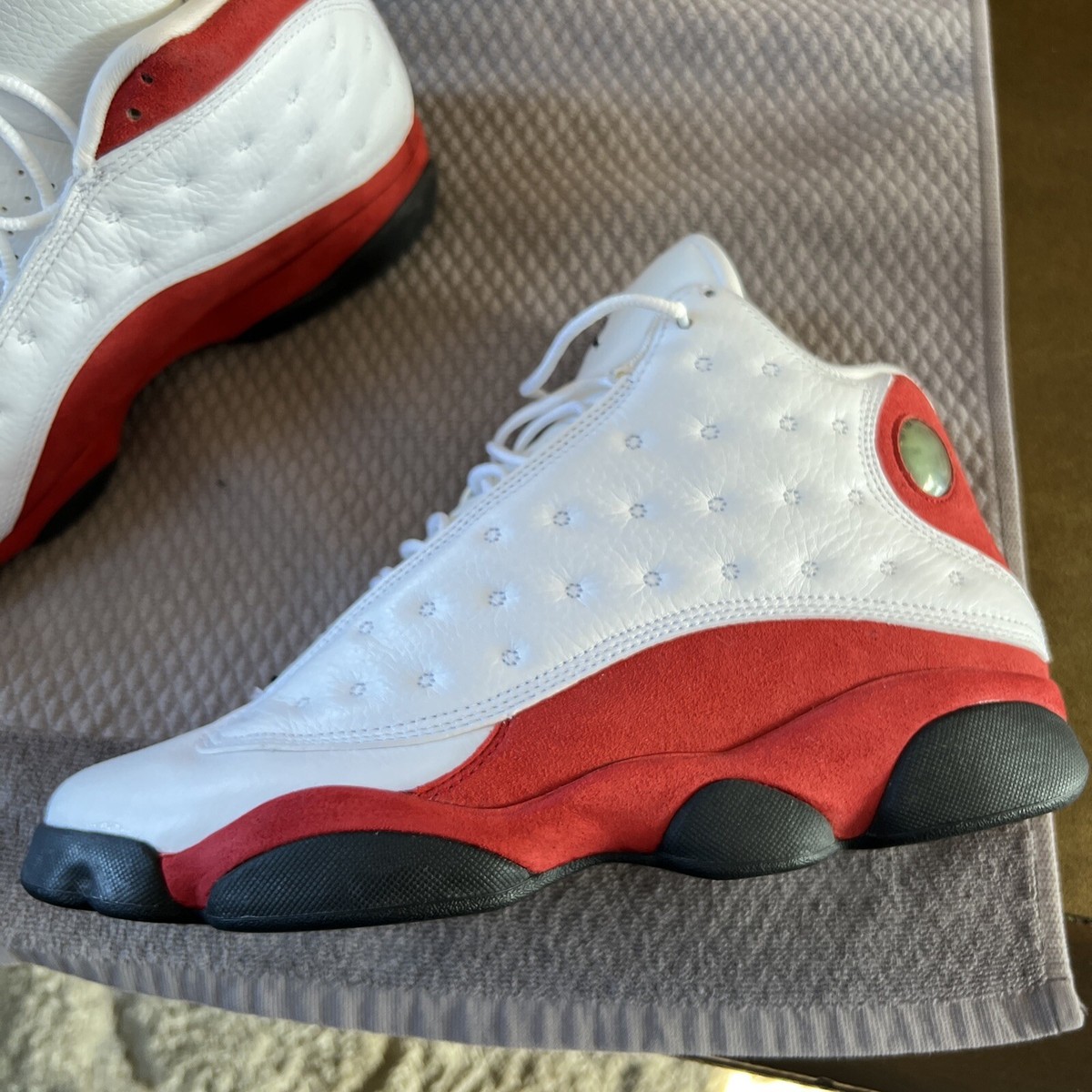 Nike Jordan 13 White Black Red 2010 | eBay