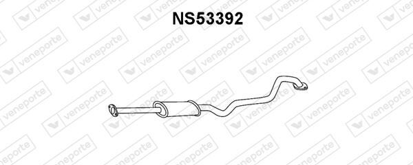 Silencieux avant Nissan Almera II Hatchback pot echappement essence