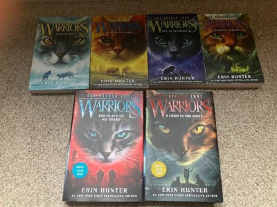 Warrior Cats The Broken Code Compete 7th Series  - 6 Books - VG - Erin Hunter