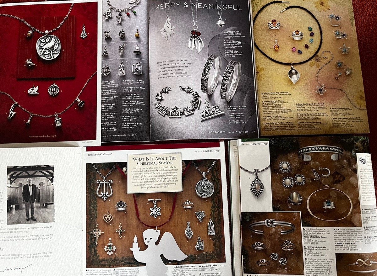 Avery Jewelry Catalog Retired James Avery Catalog Vintage James