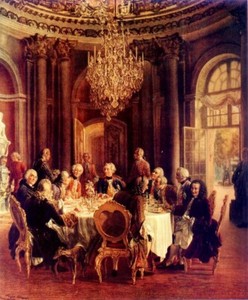 Adolph Von Menzel The Round Table Frederick Ii Voltaire 17 X 22 Art Print Ebay Adolph Von Menzel The Round Table Frederick Ii Voltaire 17 X 22 Art Print Ebay