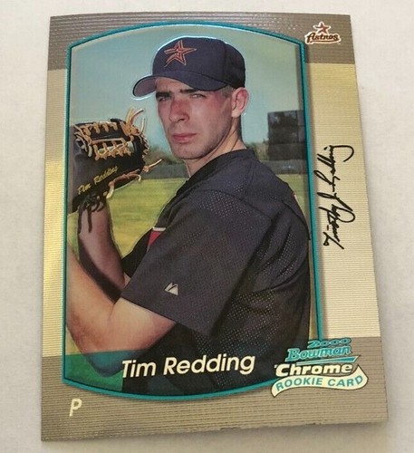 2000 Bowman Chrome Tim Redding #424 Rookie RC Houston Astros - 第 1/2 張圖片