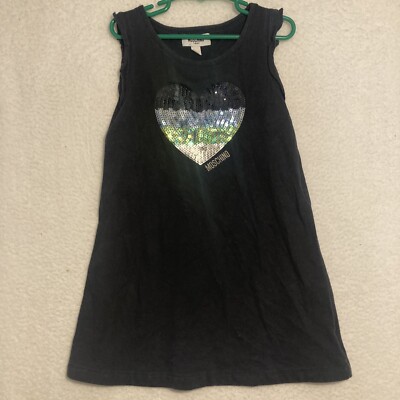 Moschino Teen Girls Sleeveless A Line Crewneck Dress Size 12